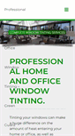 Mobile Screenshot of greenguardwindowtinting.com.au